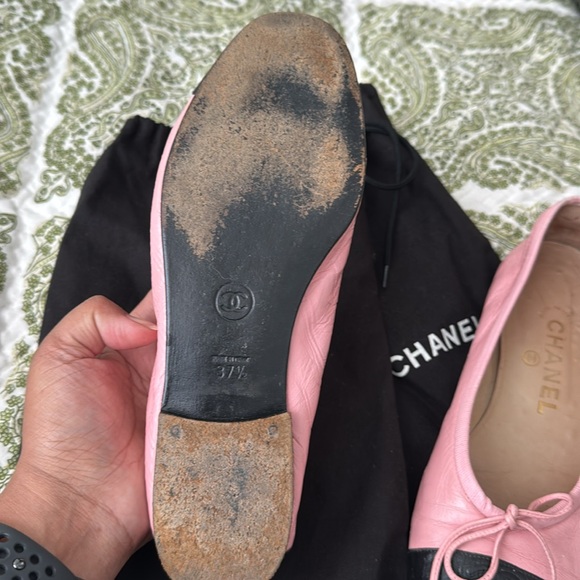 (SOLD)CHANEL Ballet Flats - Picture 6 of 9